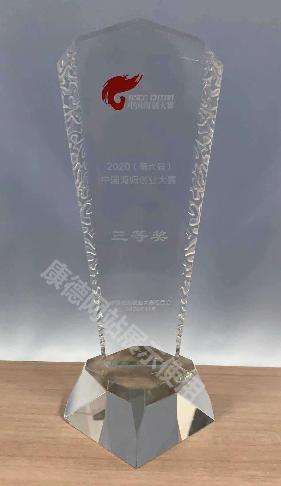 2020(第六届)中国海归创业大赛三等奖